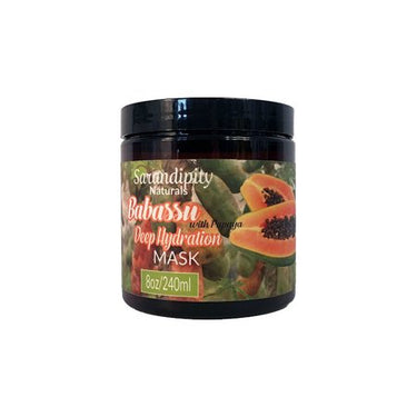 Sarandipity Naturals Babassu Deep Hydration Mask with Papaya – 8 oz - ANNS BEAUTY SUPPLY